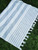 One sided Terry Towel - Sand free beach and Bath towel-NavyishBlack