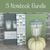 Pumpkin Spice Handmade Notebook Bundle
