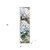 36" Blue White Green And Brown Solid Wood Hydrangeas Porch Sign