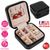 Mini Jewelry Storage Box Portable Ring Earring Necklace Storage Travel Case