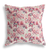 18 Red White Roses Indoor Outdoor Throw Pillow