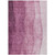 10' X 14' Merlot Blush And Pink Ombre Washable Indoor Outdoor Area Rug