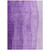 8' X 10' Purple And Lavender Ombre Washable Indoor Outdoor Area Rug