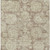 9' X 12' Brown Tan And Beige Floral Washable Indoor Outdoor Area Rug