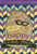 Mask Happy Mardi Gras Flag Burlap Garden
