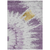 8' X 10' Purple And Lavender Abstract Washable Indoor Outdoor Area Rug