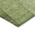 8' X 10' Olive Green And Artichoke Green Ombre Washable Indoor Outdoor Area Rug