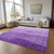 10' X 14' Purple And Lavender Ombre Washable Indoor Outdoor Area Rug