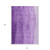 10' X 14' Purple And Lavender Ombre Washable Indoor Outdoor Area Rug