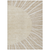 10' X 14' Beige And Khaki Abstract Washable Indoor Outdoor Area Rug