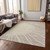 10' X 14' Beige And Khaki Abstract Washable Indoor Outdoor Area Rug