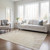 10' X 14' Beige And Khaki Abstract Washable Indoor Outdoor Area Rug