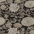 10' X 14' Black Taupe And Beige Floral Washable Indoor Outdoor Area Rug