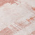 8' Blush Mauve And Ivory Round Abstract Washable Indoor Outdoor Area Rug