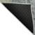 10' X 14' Gray Charcoal And Gold Floral Washable Indoor Outdoor Area Rug