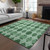 8' X 10' Emerald And Green Moroccan Washable Indoor Outdoor Area Rug