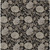 9' X 12' Black Taupe And Beige Floral Washable Indoor Outdoor Area Rug