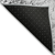 8' X 10' Black White And Gray Abstract Washable Indoor Outdoor Area Rug