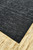 2' X 3' Black Wool Hand Woven Area Rug