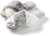 Women's Cross Band Real Fur Slipper Cozy Comfy Slip On 