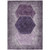 10' X 14' Eggplant Purple And Lavender Geometric Washable Indoor Outdoor Area Rug