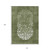 10' X 14' Olive Green And Artichoke Green Abstract Washable Indoor Outdoor Area Rug