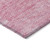 10' X 14' Pink And Blush Striped Washable Indoor Outdoor Area Rug