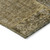 8' X 10' Brown Gray And Charcoal Patchwork Washable Indoor Outdoor Area Rug