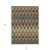 8' X 10' Taupe Olive Green And Beige Southwestern Washable Indoor Outdoor Area Rug