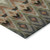 8' X 10' Taupe Olive Green And Beige Southwestern Washable Indoor Outdoor Area Rug