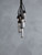 Homeroots Lighting 10.5" X 10.5" X 48" Black Carbon Steel Pendant Lamp, Black, Carbon Steel