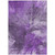 10' X 14' Purple Lilac And Eggplant Abstract Washable Indoor Outdoor Area Rug