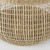 Set Of Two Wicker Storage Baskets With Long Handles