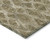 9' X 12' Brown Beige And Tan Geometric Washable Indoor Outdoor Area Rug