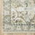 Homeroots Home Decor 10'x14' Beige and Ivory Medallion Area Rug, Beige and Ivory