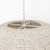 Whitewash Beaded Hanging Chandelier