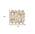 72" X 72" Gradient Chocolate Octo Sheepskin - Area Rug