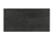 51" Black Solid Wood Distressed Coffee Table