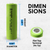 IP Power Ni-Mh AA 1800mAh 1.2V Rechargeable Flat Top Battery