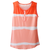 Women Tie-dye Sleeveless Tank Tops Summer Loose T Shirts
