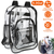 Clear Backpack Heavy Duty Transparent Book Bag
