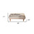 Homeroots Living Room San Francisco Daylight Skyline Embroidered Ottoman, 38"