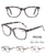 Large Frame Stylish Reading Glasses/Readers