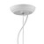 Homeroots Lighting Tholos 4-Light Pendant, White Finish