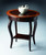 Homeroots Living Room Cherry Nouveau Oval Accent Table