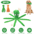 2Pcs Squeaky Dog Toys