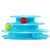 Cat Track Tower Toys 4-Layer Ball Track Interactive Cat Toys