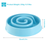 Slow Feeder Healthy Dog Bowl Happy Hunting Fun 
