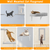 6 Set of Cat Wall Shelves Perch Cat Wall Furniture