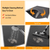 Cat Litter Mat EVA Honeycomb Double Layer Kitty 